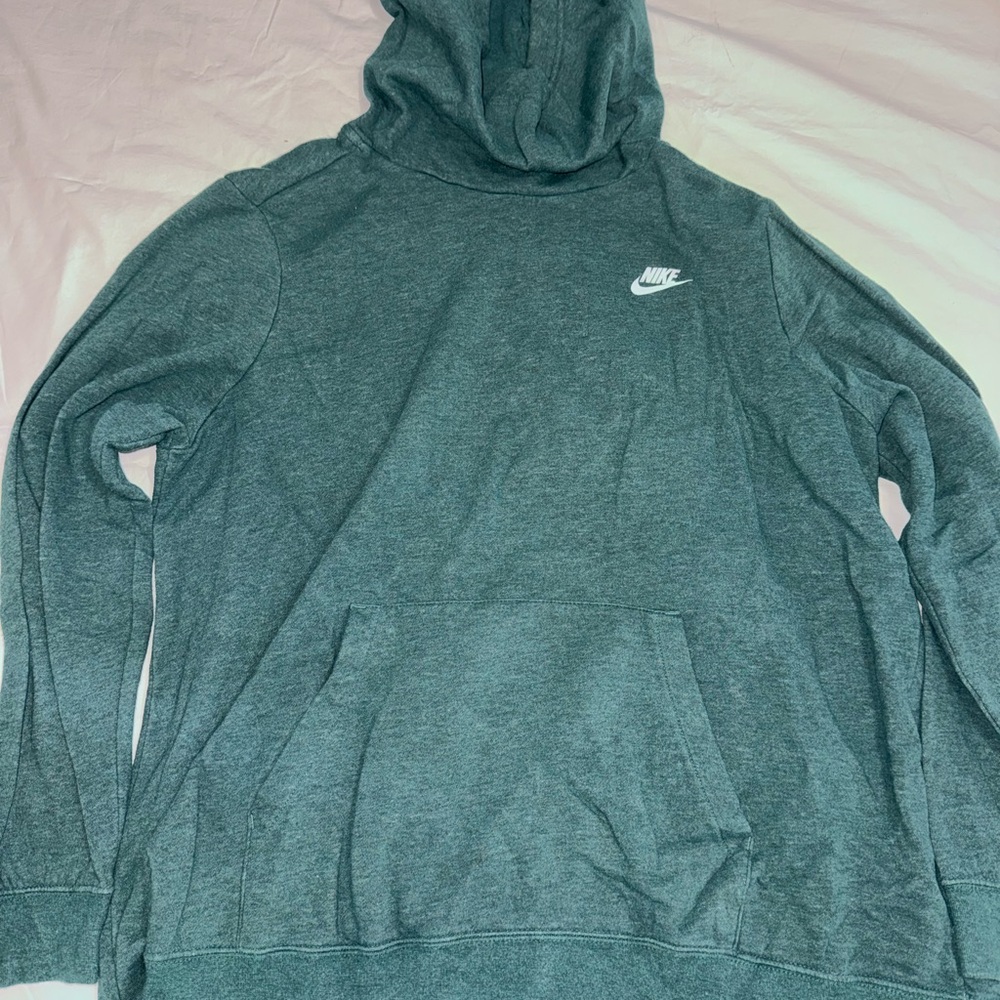Nike Men's Teal Turtleneck Sweater